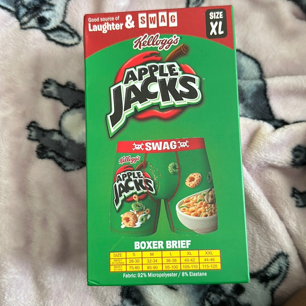 APPLE JACKS BOXER BRIEF XL